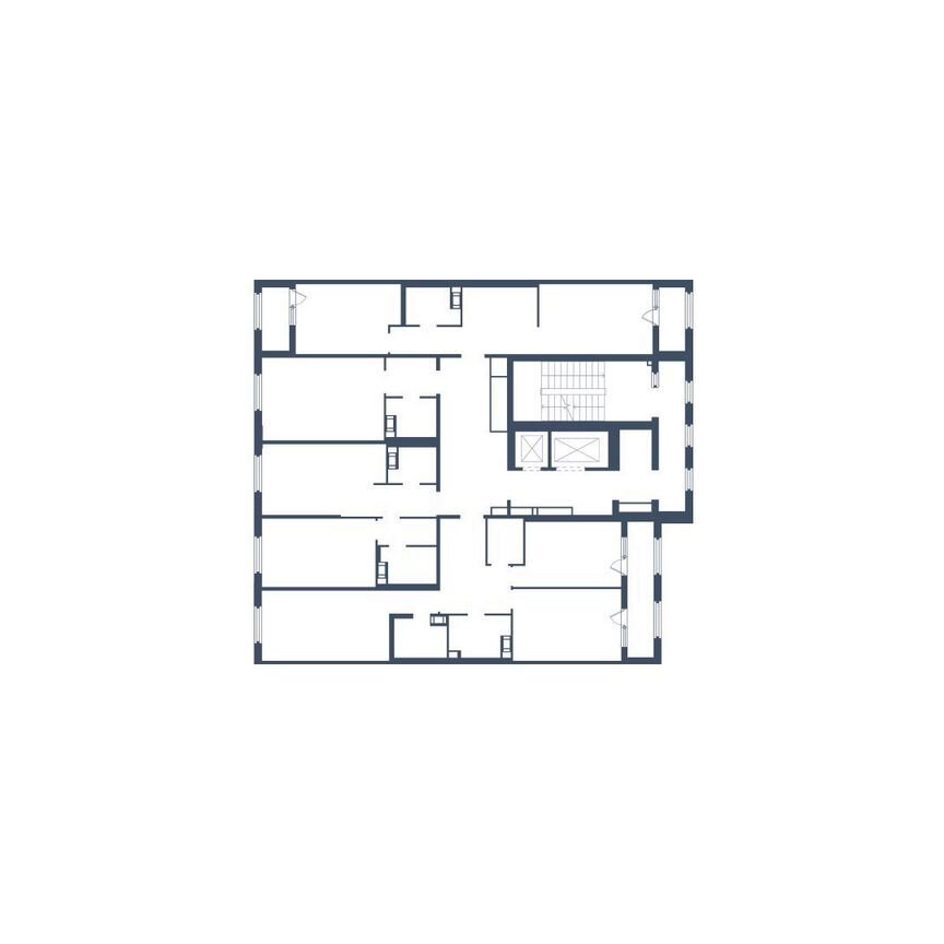 2-к. квартира, 86,4 м², 2/11 эт.