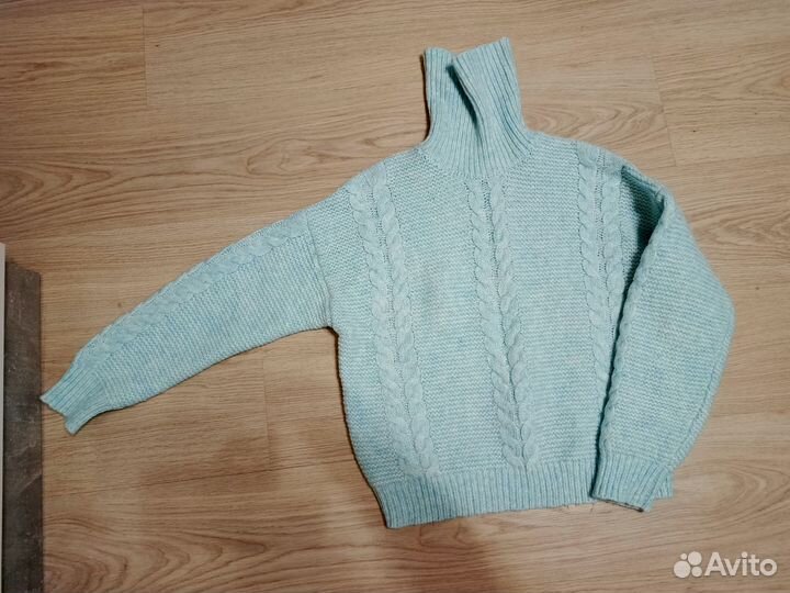 Свитер Остин голубой 44 46 48