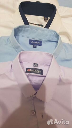 Рубашка школьная