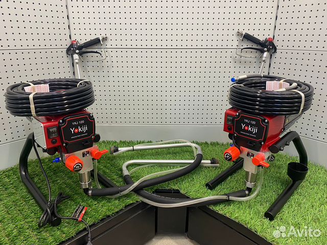 Прокат краскопульт, окрасочный аппарат. Доставка