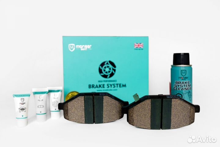 Тормозные колодки Geely Coolray Перед+Зад Monaer