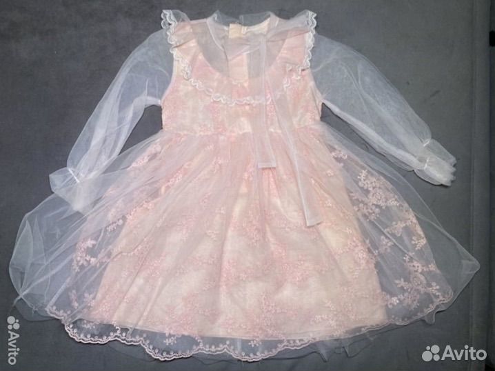 Пышное нарядное платье 110-116