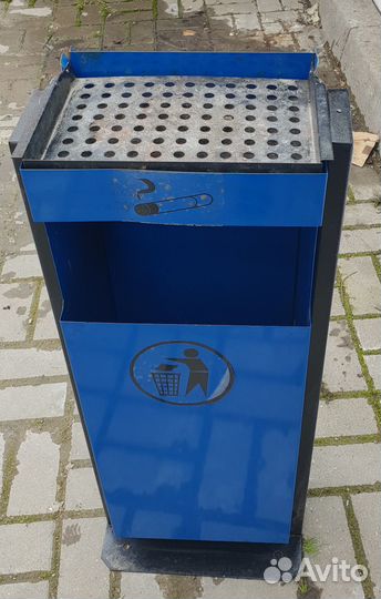 Урна для мусора с пепельницей уон-2