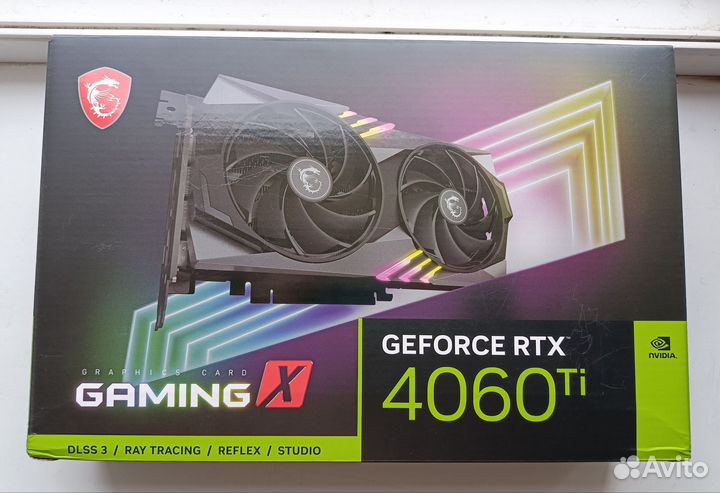 RTX 4060 ti 8gb msi gaming x