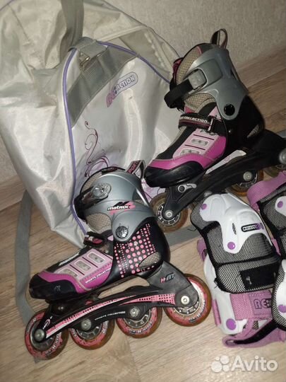 Роликовые коньки детские 27-30