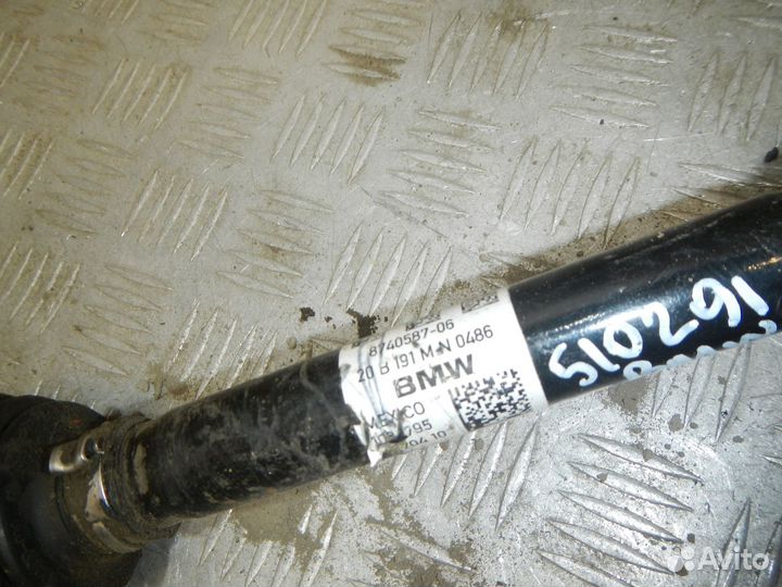 Б/У Б/У Полуось (привод в сборе) передняя левая