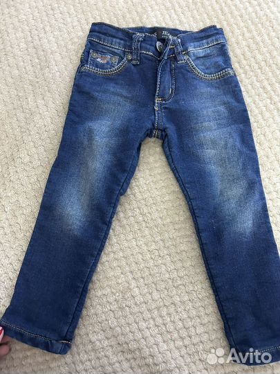 Джинсы guess 92 оригинал утепленные