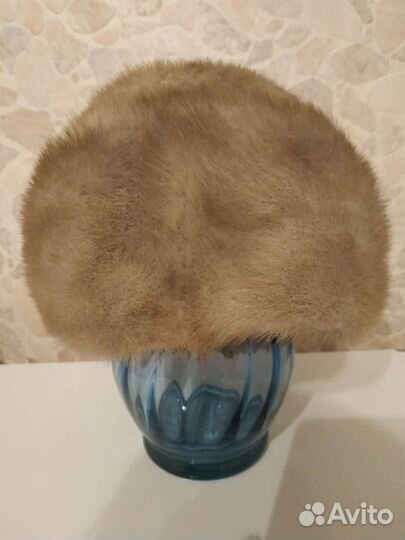 Шапка норковая женская