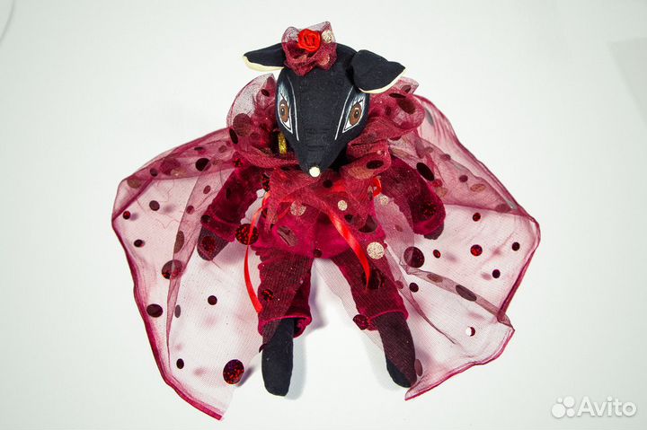 Текстильная кукла ручной работы