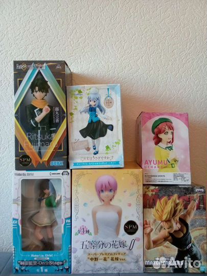 Аниме фигурки оригинал в наличии