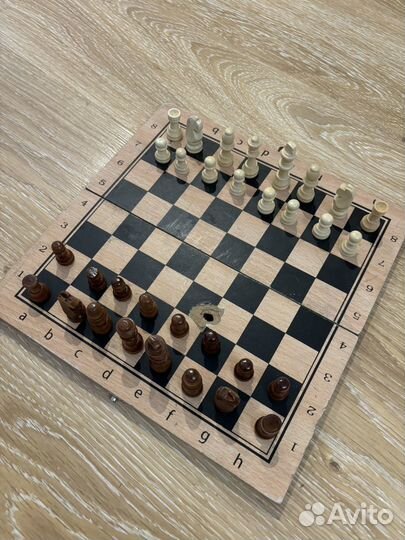 Шахматы деревянные
