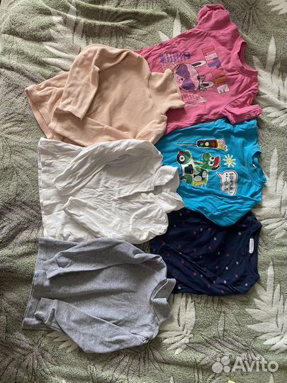 Большой пакет одежды для девочки