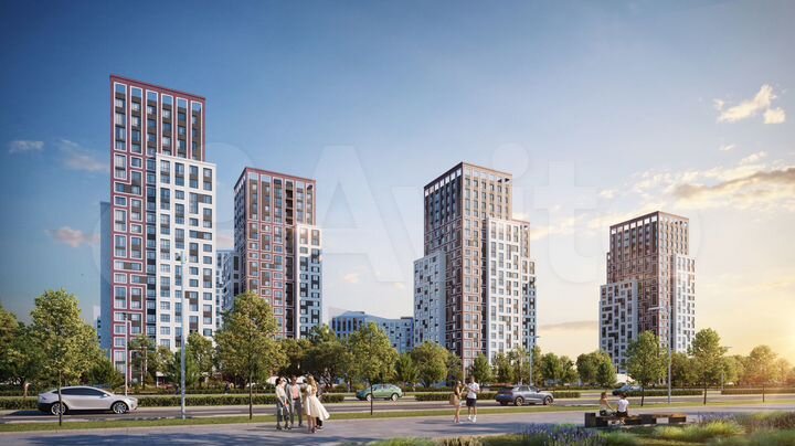 1-к. квартира, 33,2 м², 8/22 эт.
