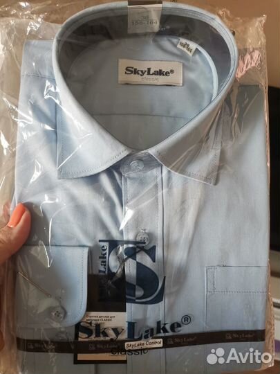 Рубашка школьная 158