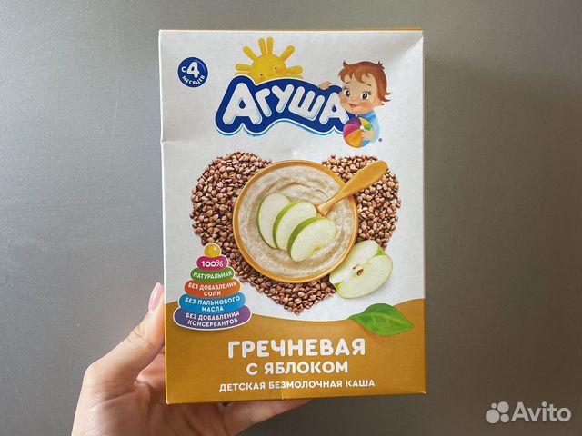 Каша гречневая с яблоком Агуша