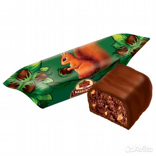 Конфеты Бабаевская Белочка 200 г