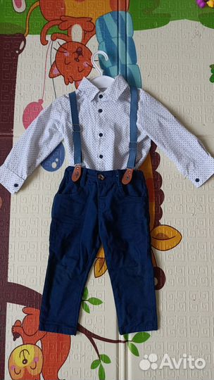 Костюм детский рубашка брюки