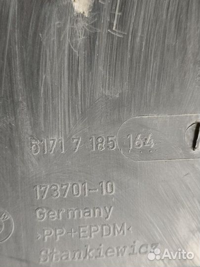 Подкрылок пер. часть передний правый Bmw 7 F01 4.4