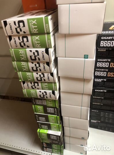 Коробки от комплектующих