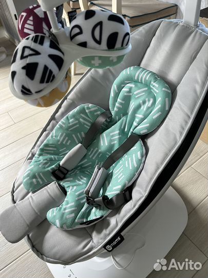 4moms Кресло-качалка MamaRoo New серебро