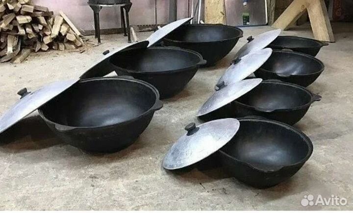 Казан чугунный узбекский