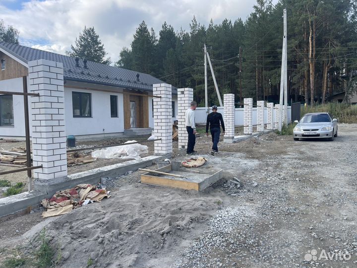 Установка забора, ворот, калитки
