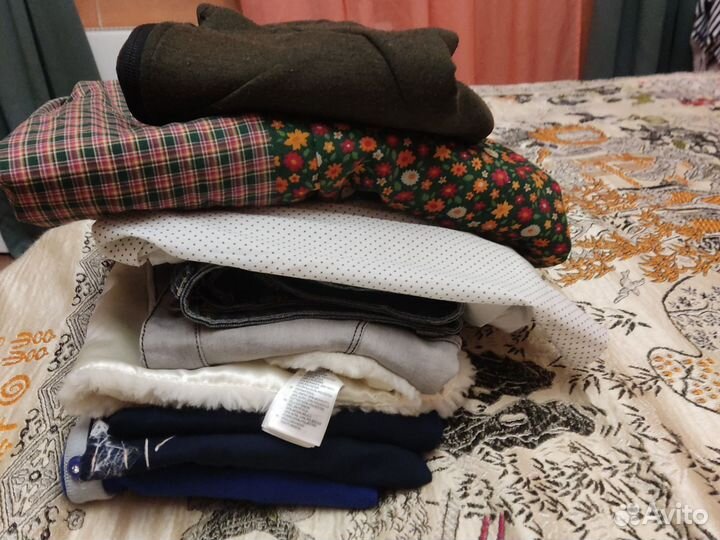 Одежда на девочку пакетом 140 см