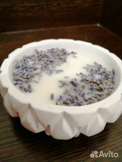 Свеча ароматическая лаванда