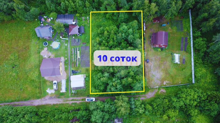 Участок 10 сот. (ИЖС)