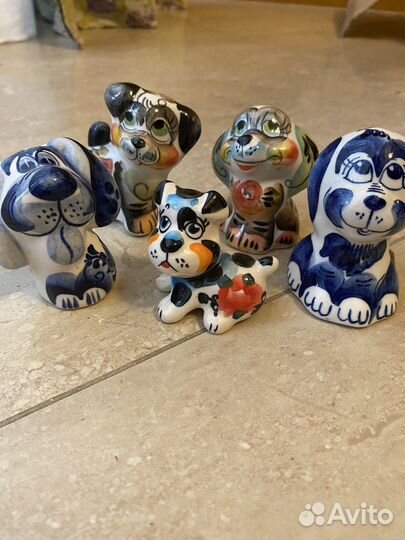 Форфоровые собачки