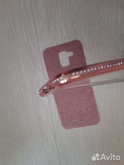 Мягкий чехол на Samsung Galaxy j6 цвет roze cold