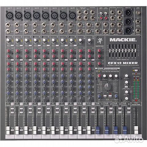 Mackie cfx12 mk2 микшер