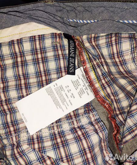 Джинсы серые Armani оригинал