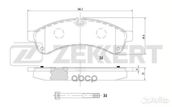 Полка bs1689 Zekkert