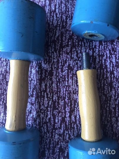 Гантели советских времен, 3 кг