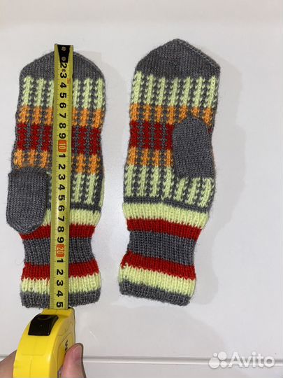 Варежки вязаные