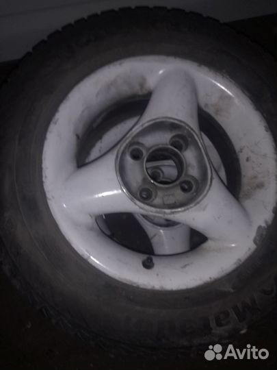 Литые колеса на ваз R13 с резиной