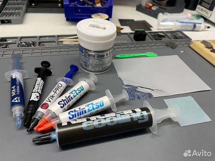 Обслуживание видеокарт и ноутбуков