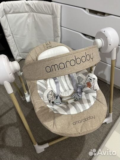 Детские качели электронные amarobaby