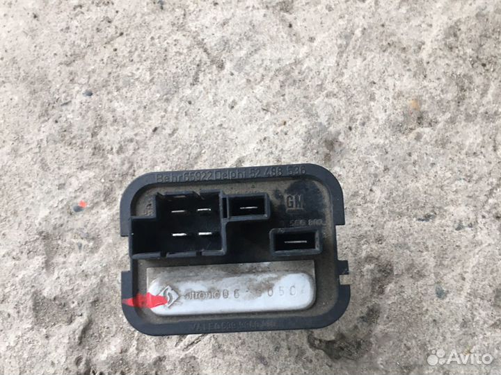 Резистор климата opel astra h