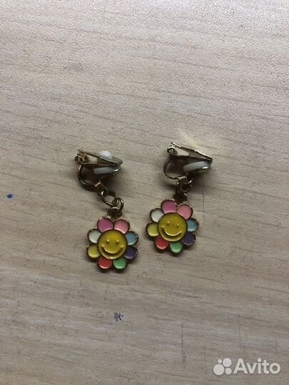 Серьги клипсы