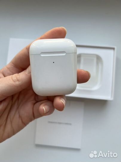 Наушники apple airpods 2 с беспроводной зарядкой