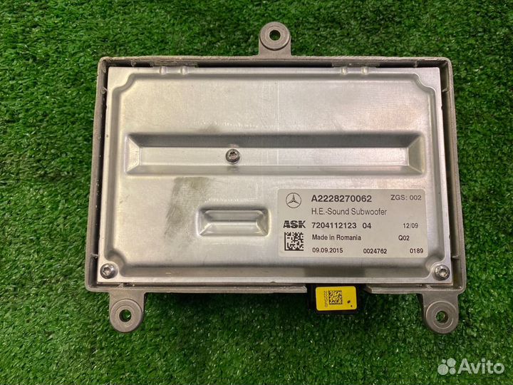 Усилитель аудио системы Mercedes-Benz S-Class W222