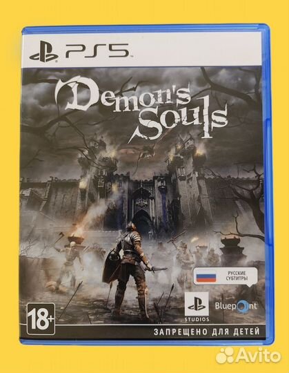 Игра для ps5 Demon's Souls на диске