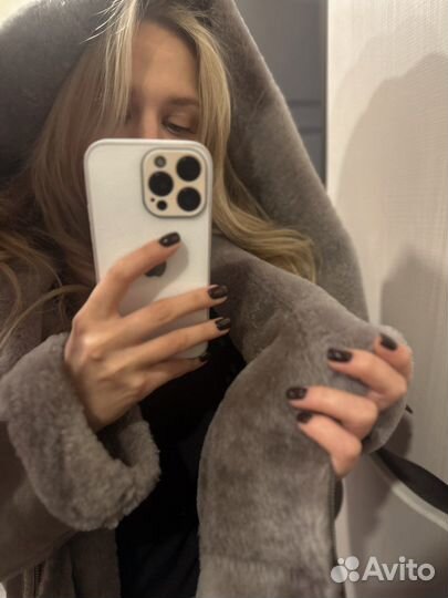 Дубленка нат замша