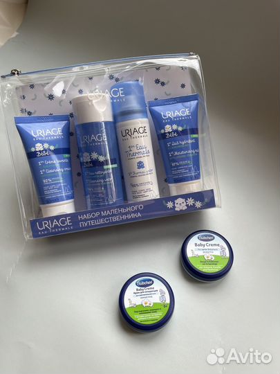 Uriage набор и крем Bübchen для малышей