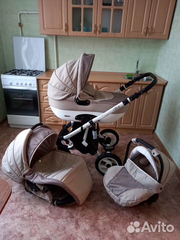 Коляска 3 в 1 Ottis в отличном состоянии