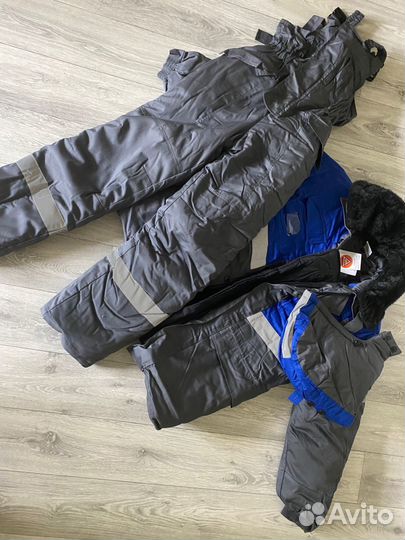 Костюм рабочий зимний новый