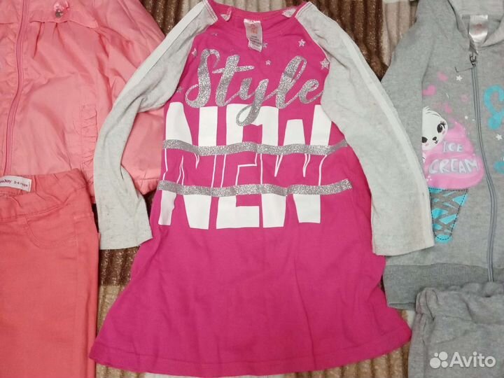 Вещи пакетом для девочки 104