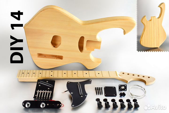 Электрогитара. Корпус. Конструктор